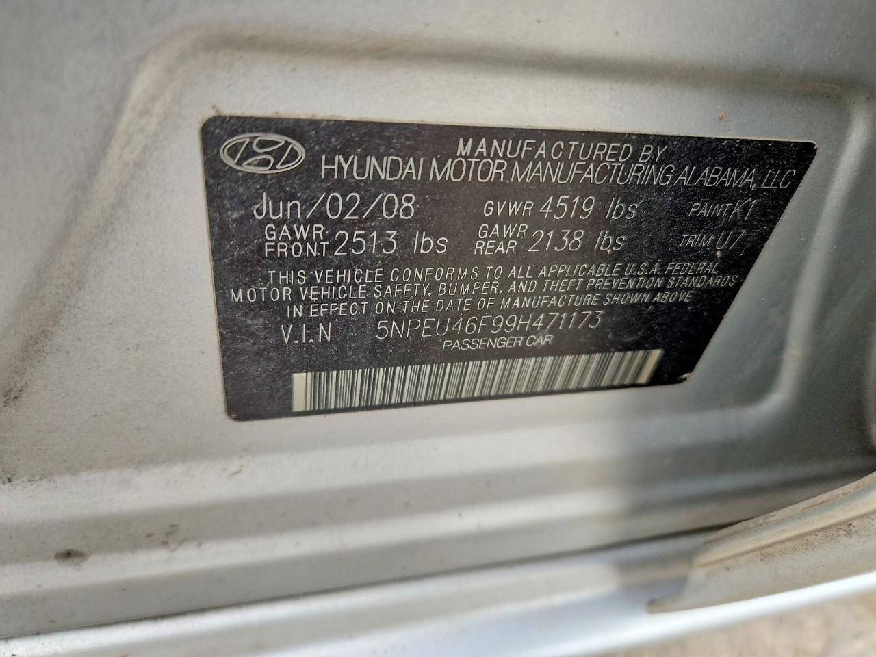 Hyundai SONATA Limited V6