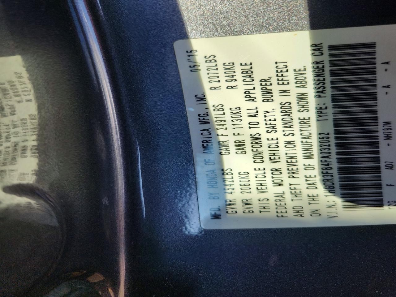 Honda Accord Exl
