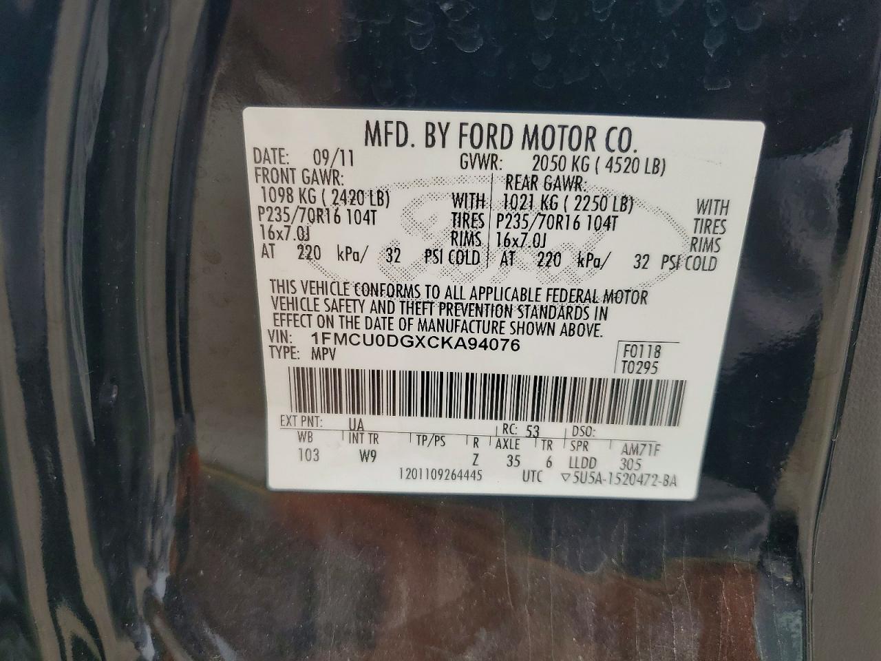 Ford Escape Xlt