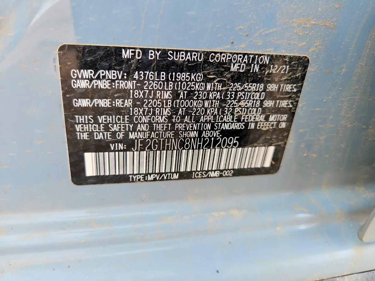 Subaru Crosstrek Limited