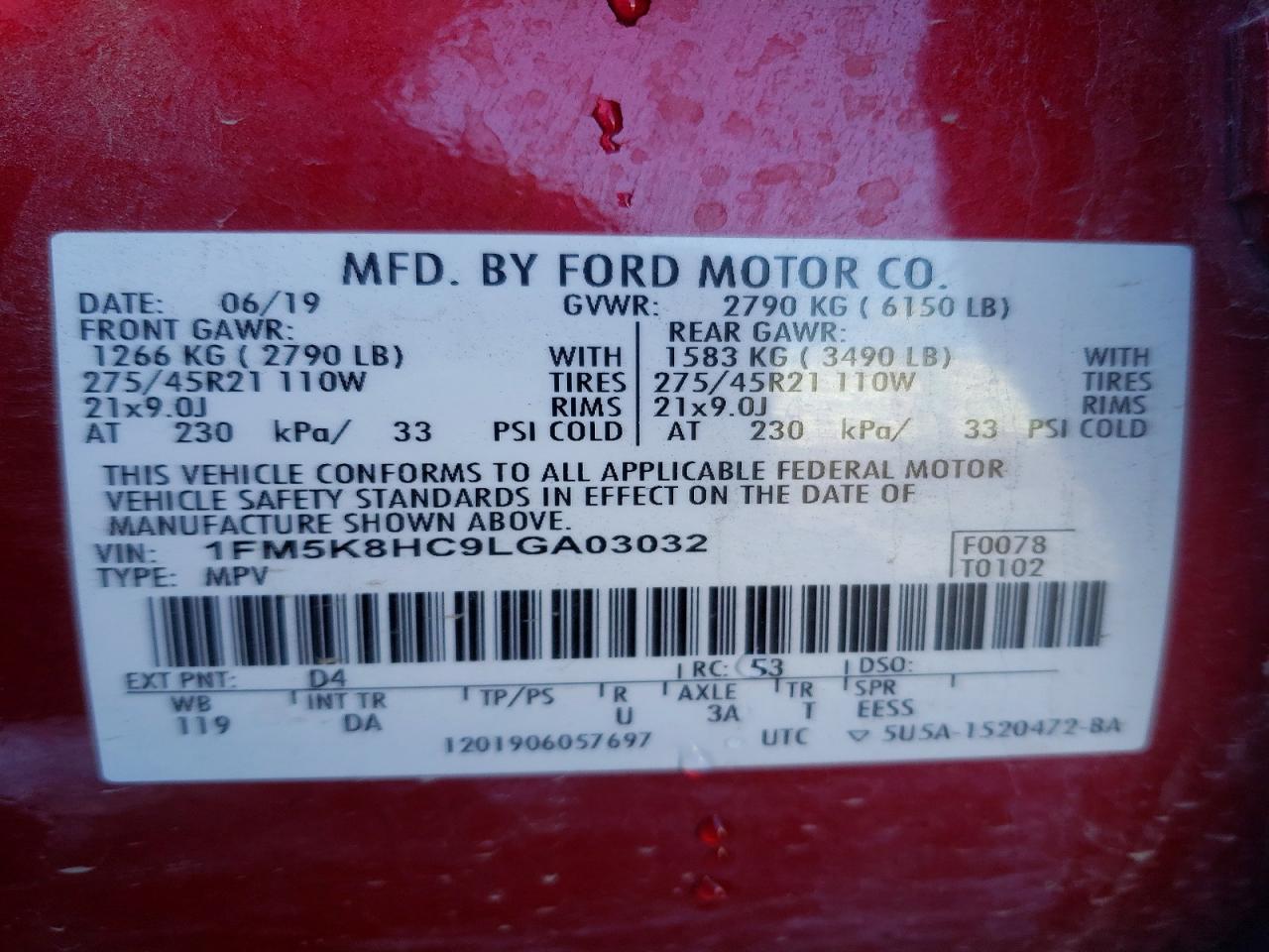 Ford Explorer Platinum