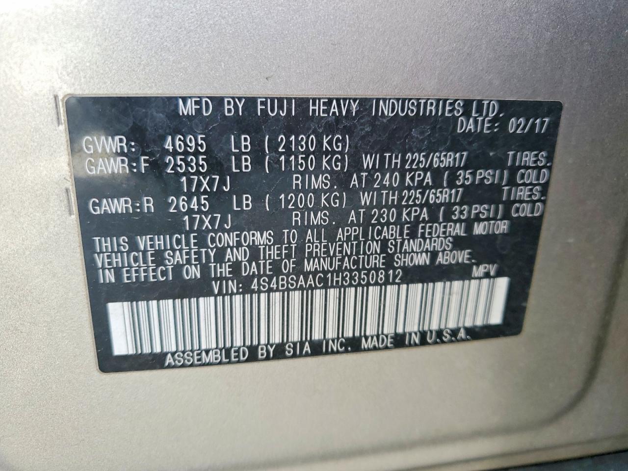 Subaru Outback 2.5i