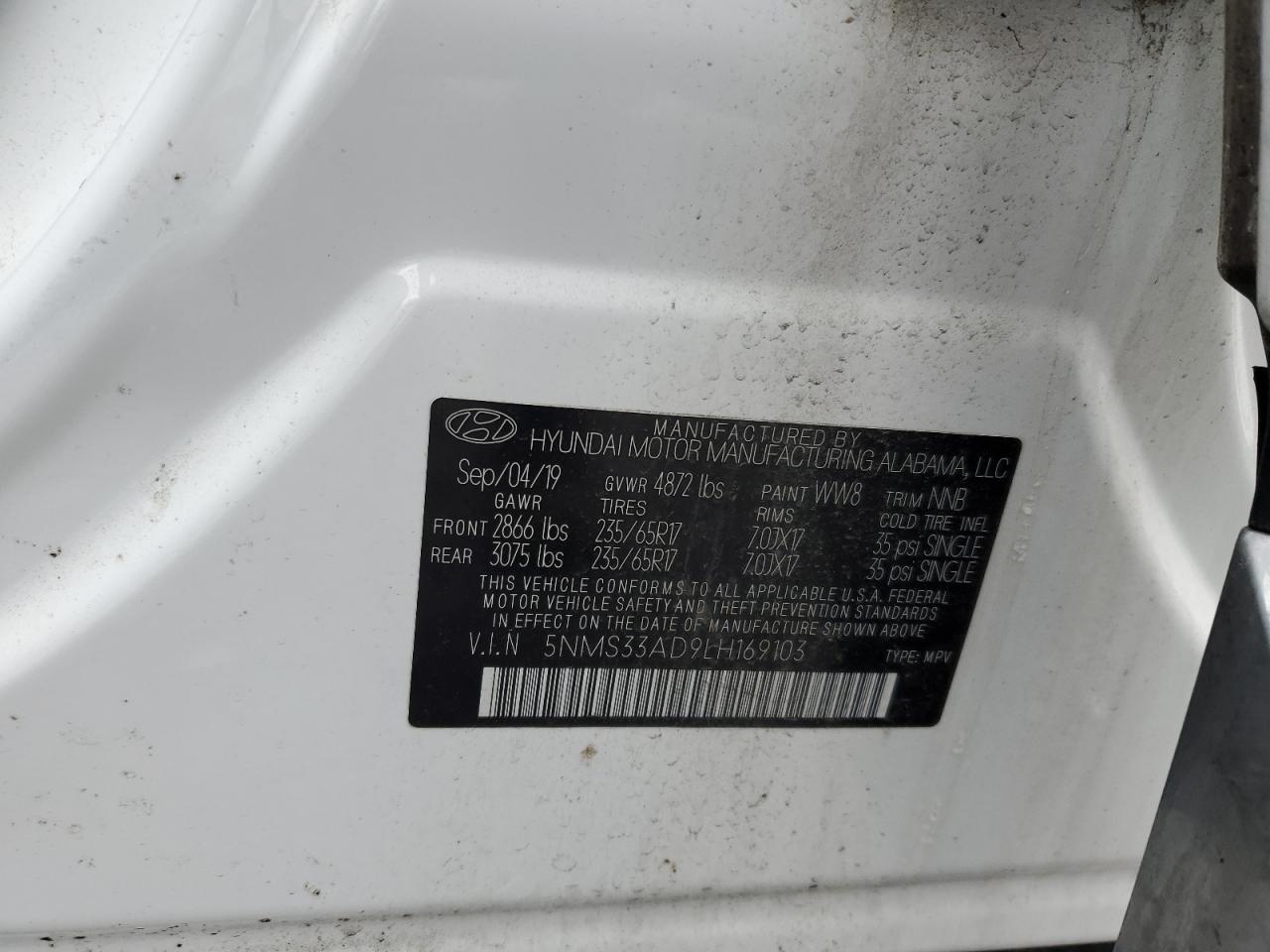 Hyundai SANTA FE Sel