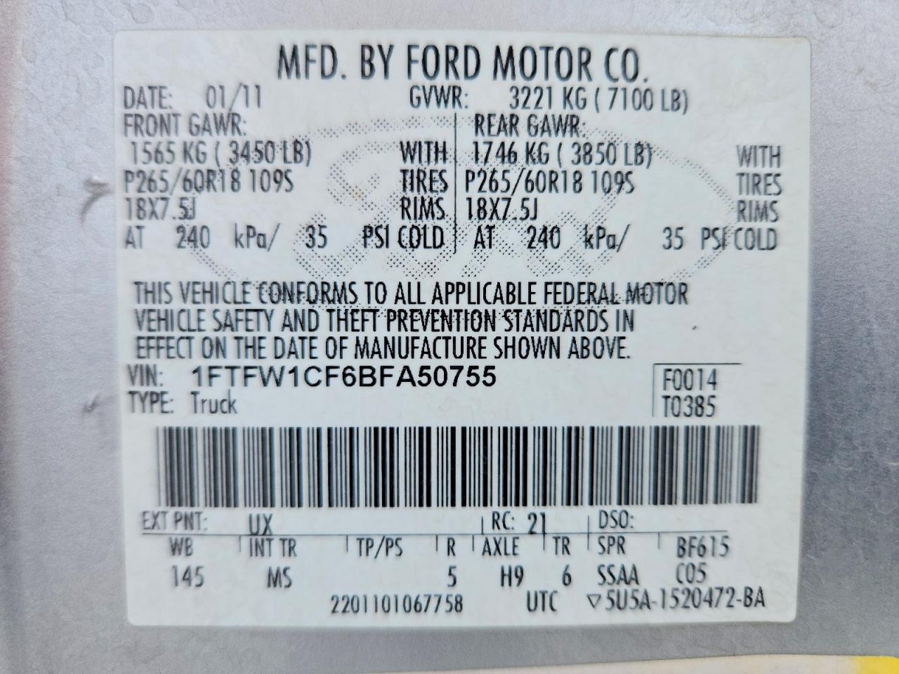 Ford F-150 Supercrew