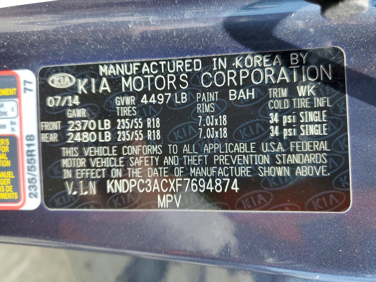 Kia Sportage Ex