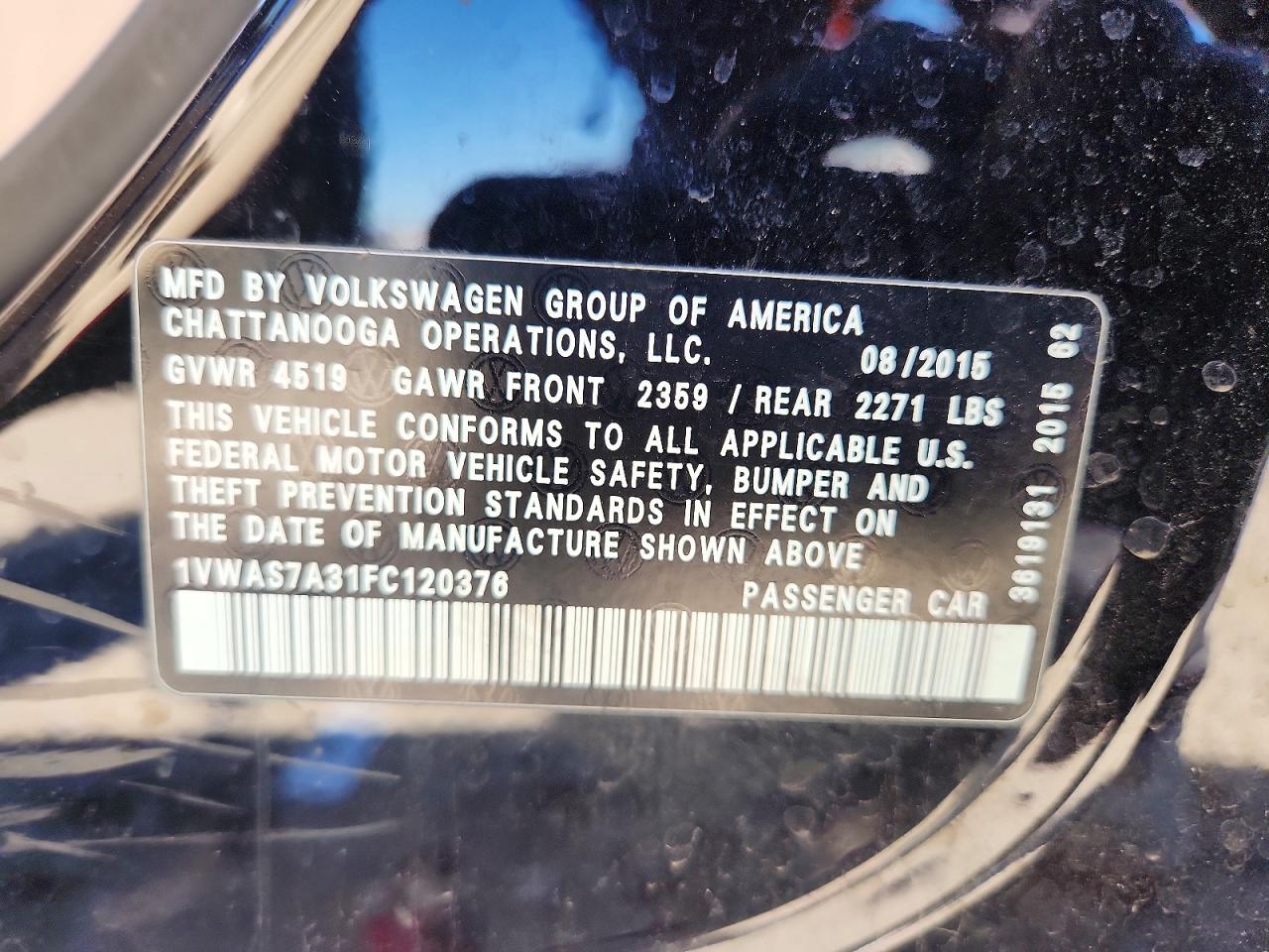 Volkswagen Passat S