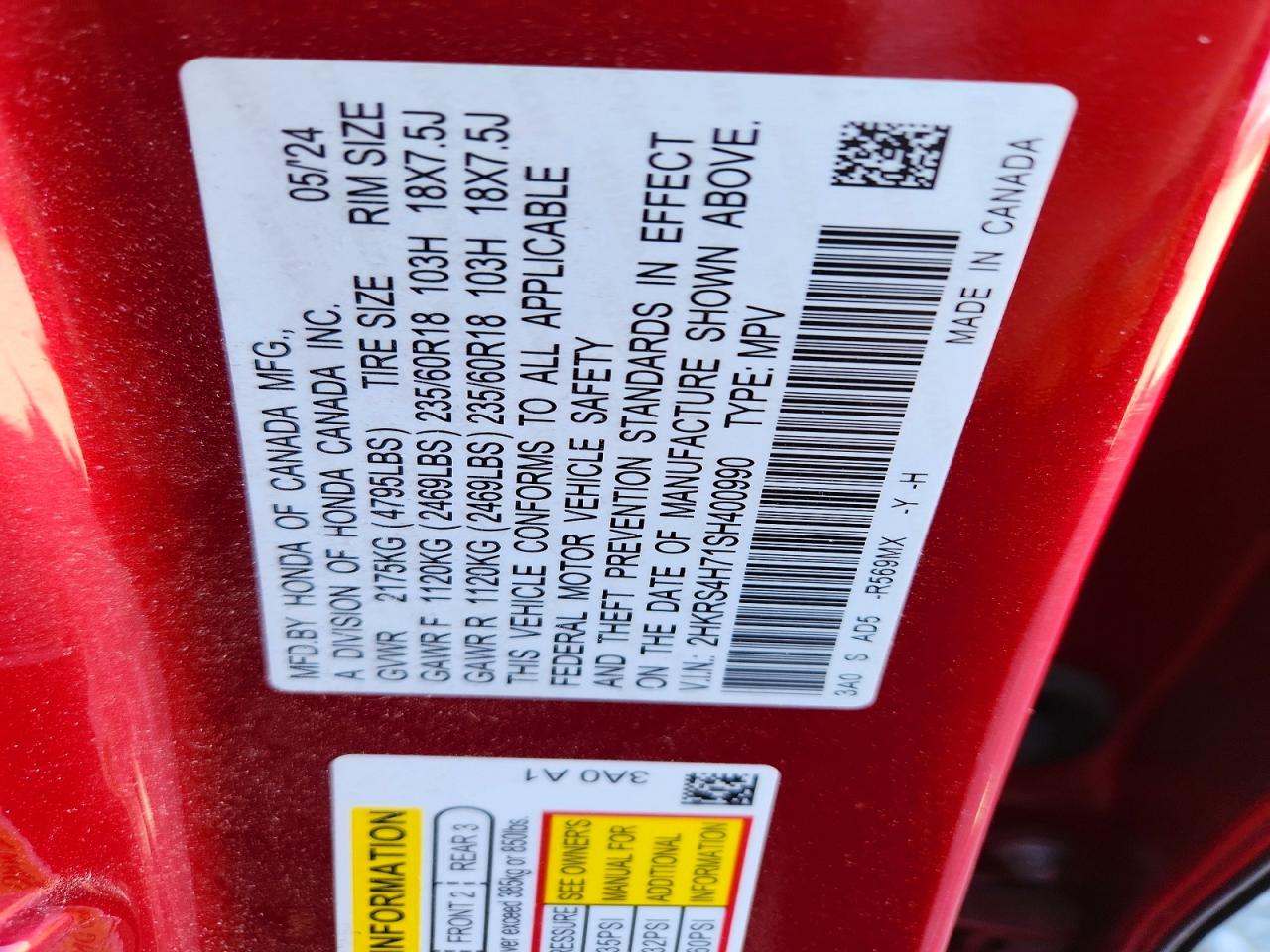 Honda Crv Exl