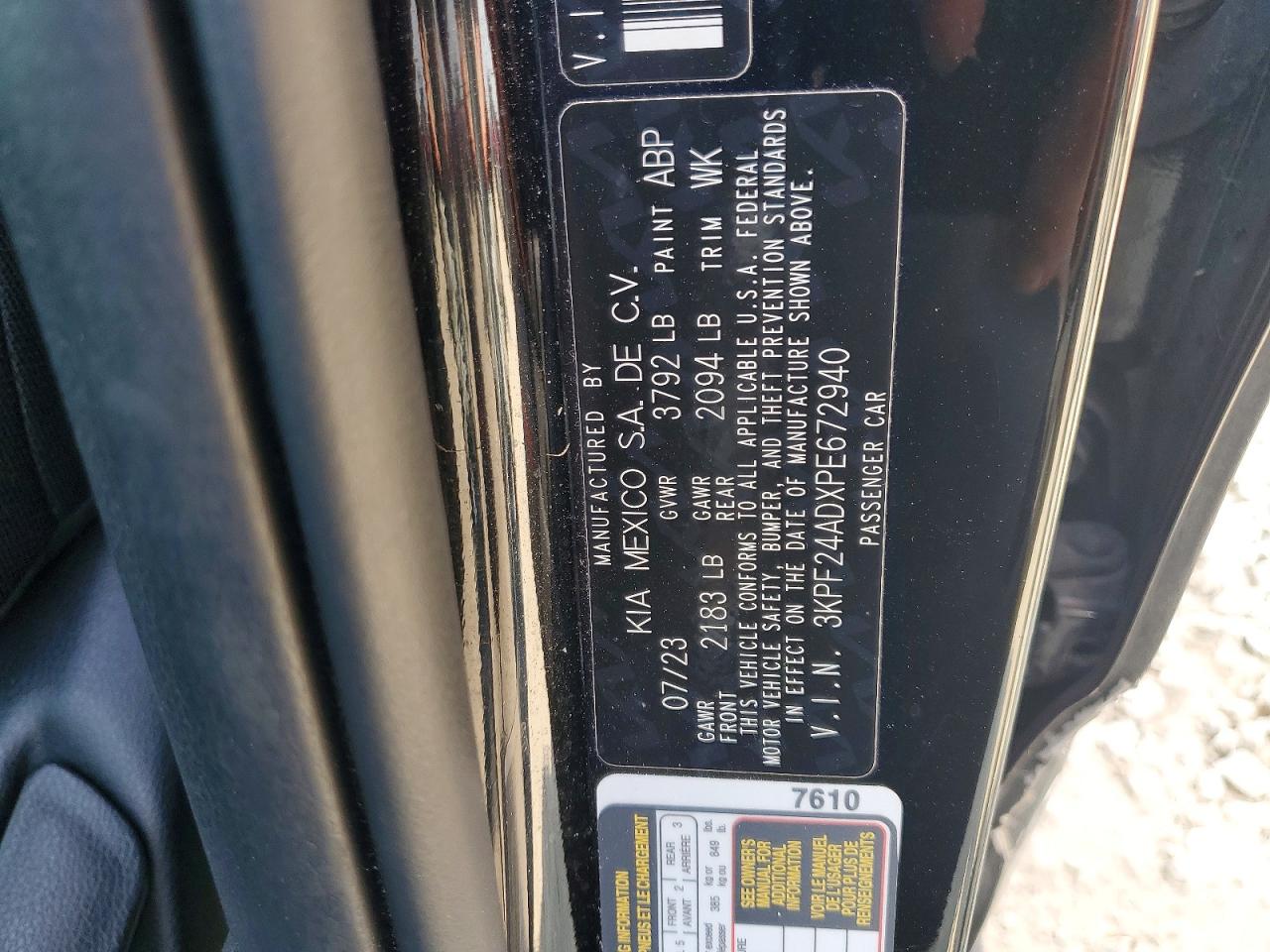 Kia Forte Lxs