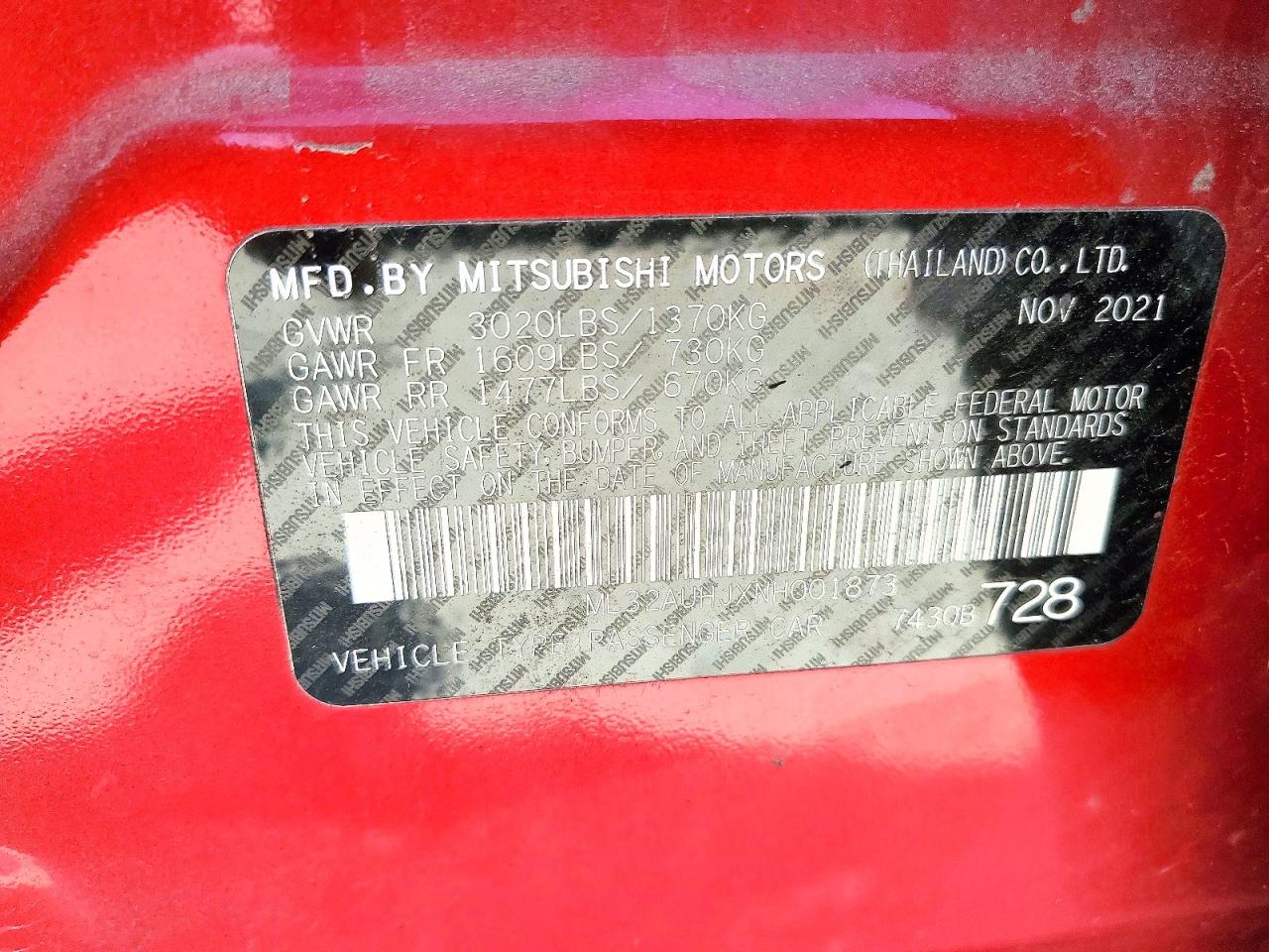 Mitsubishi Mirage Es