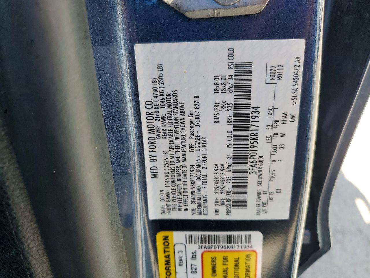 Ford Fusion Se