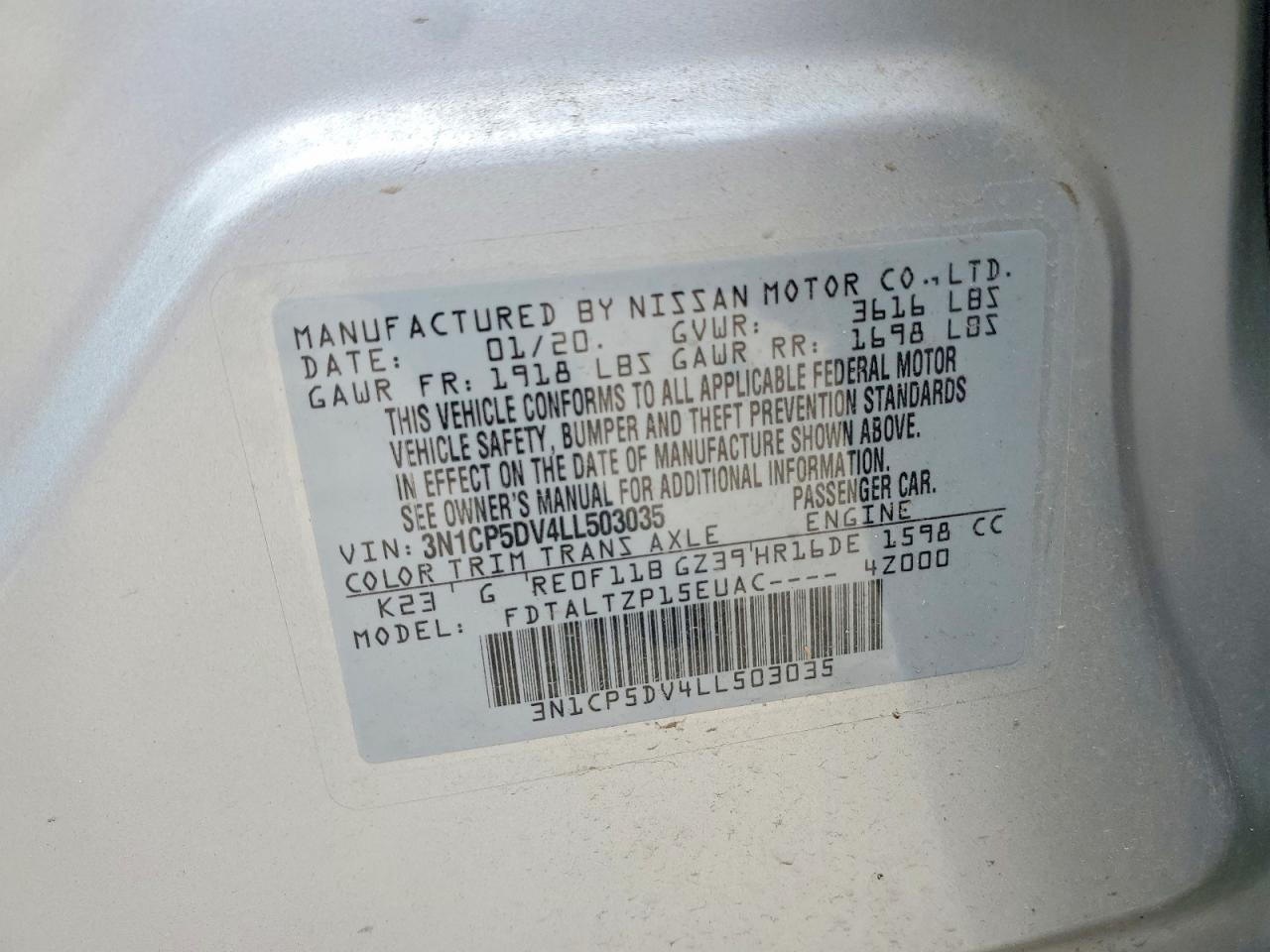 Nissan Kicks Sr