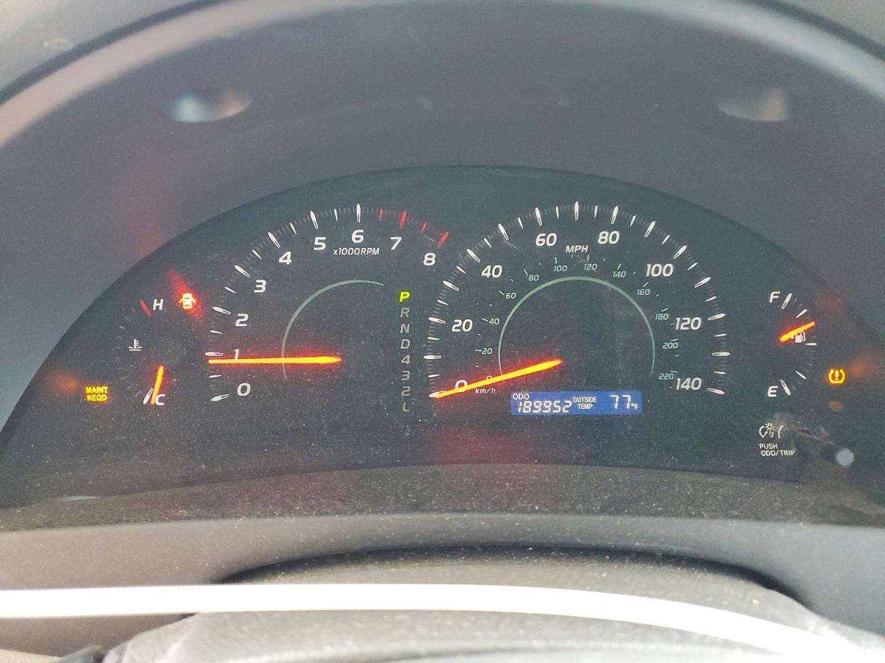 Toyota Camry Le