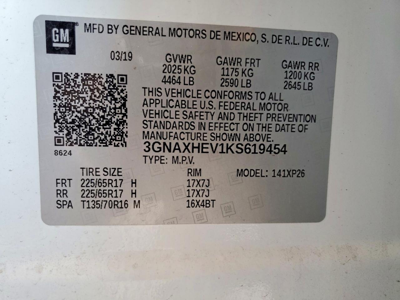 Chevrolet Equinox Ls
