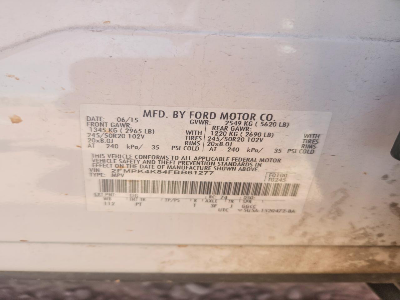 Ford Edge Titanium