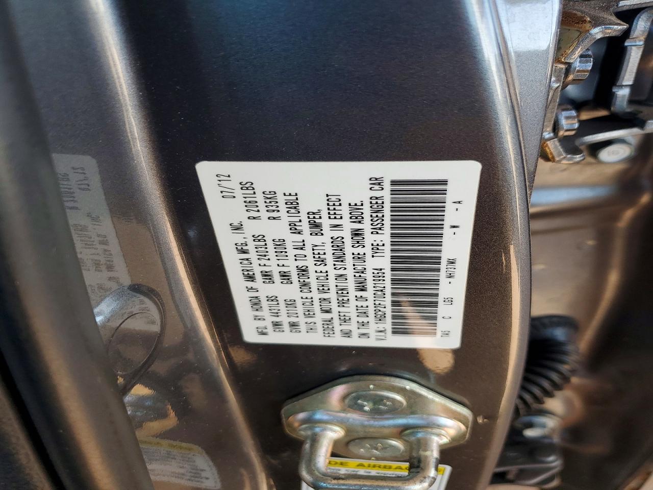 Honda Accord Ex