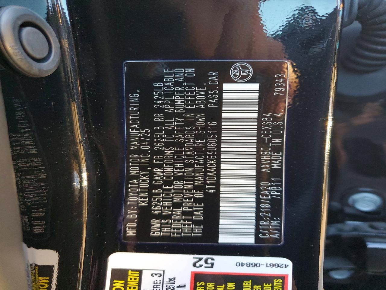 Toyota Camry Xse