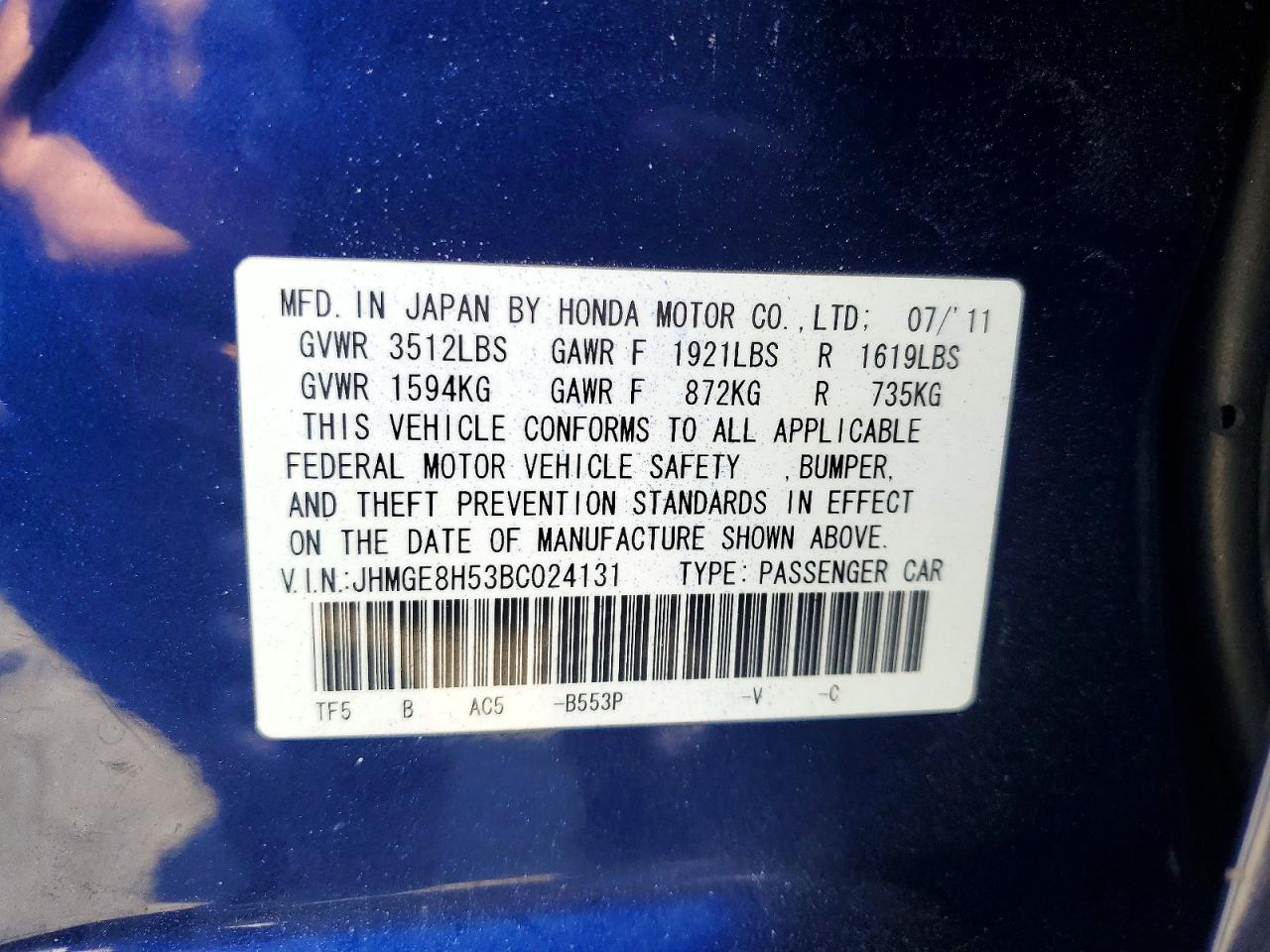 Honda Fit Sport
