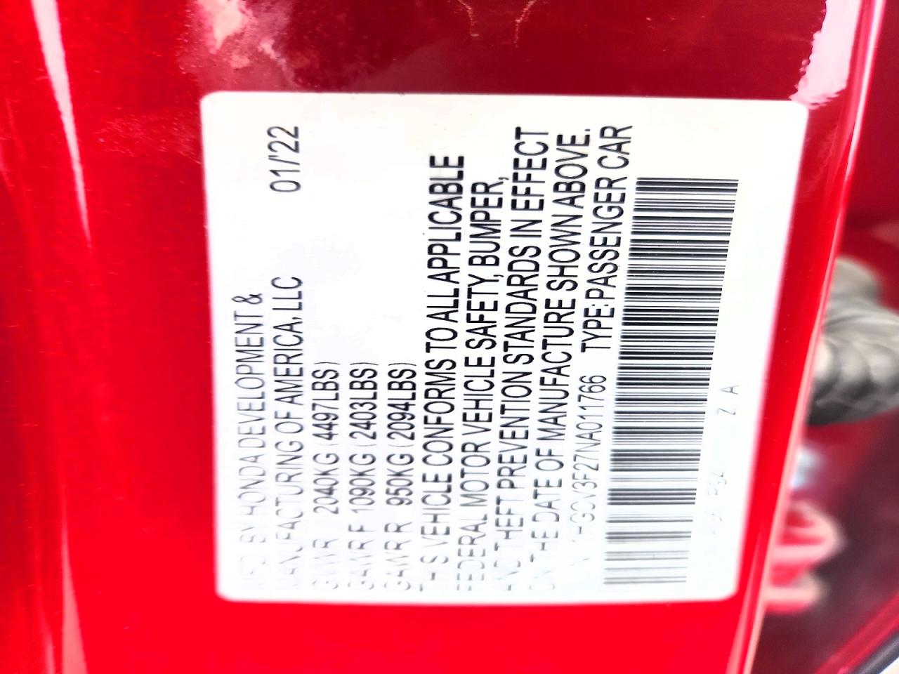 Honda Accord Hybrid Sport
