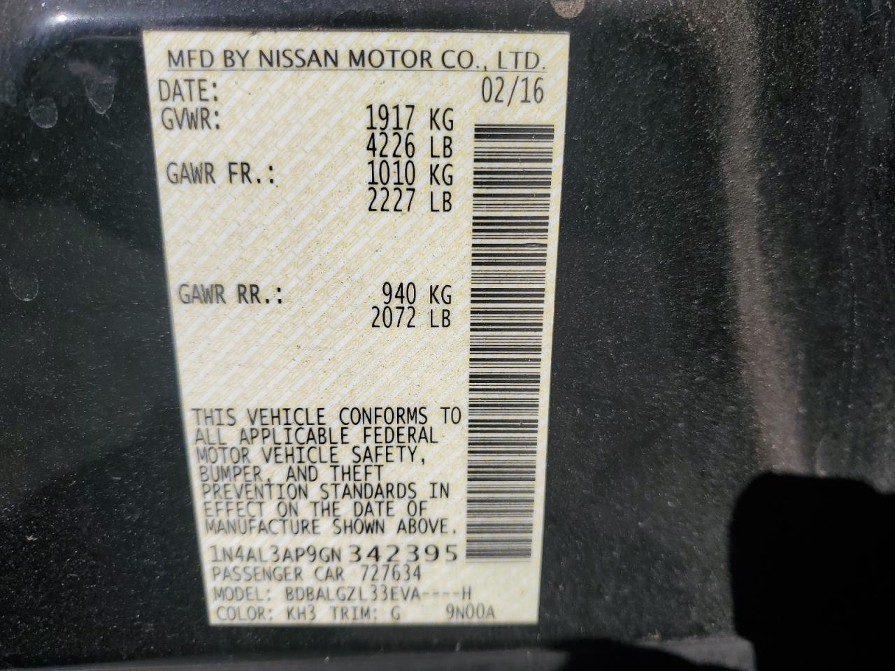 Nissan Altima 2.5