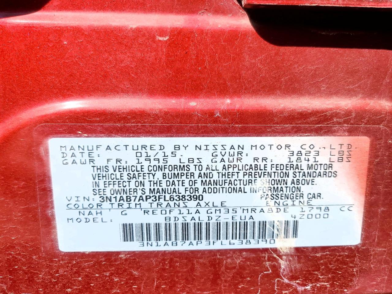 Nissan Sentra Sv