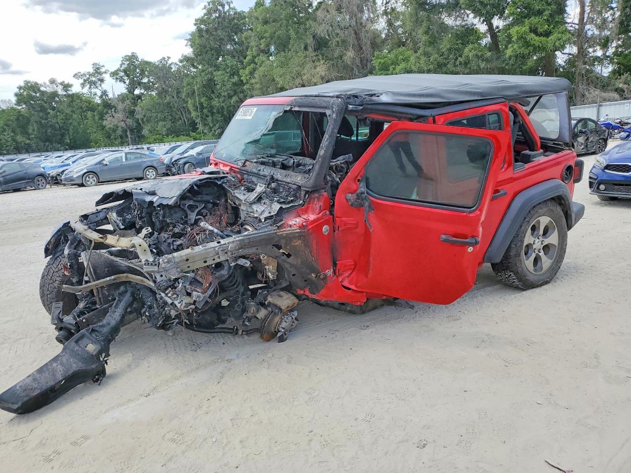 Salvage Jeep Wrangler Image