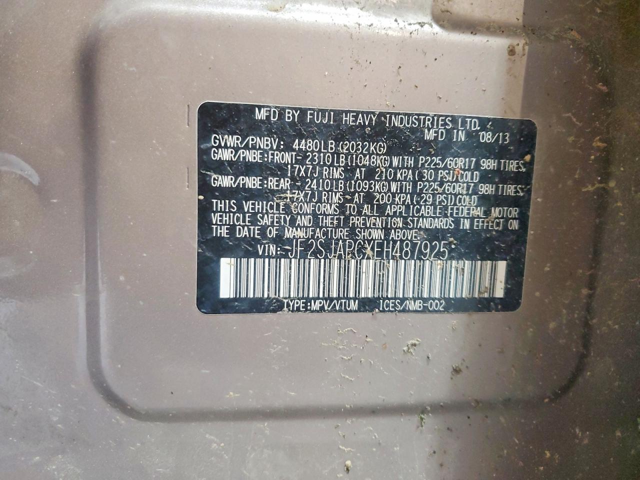 Subaru Forester 2.5i Touring