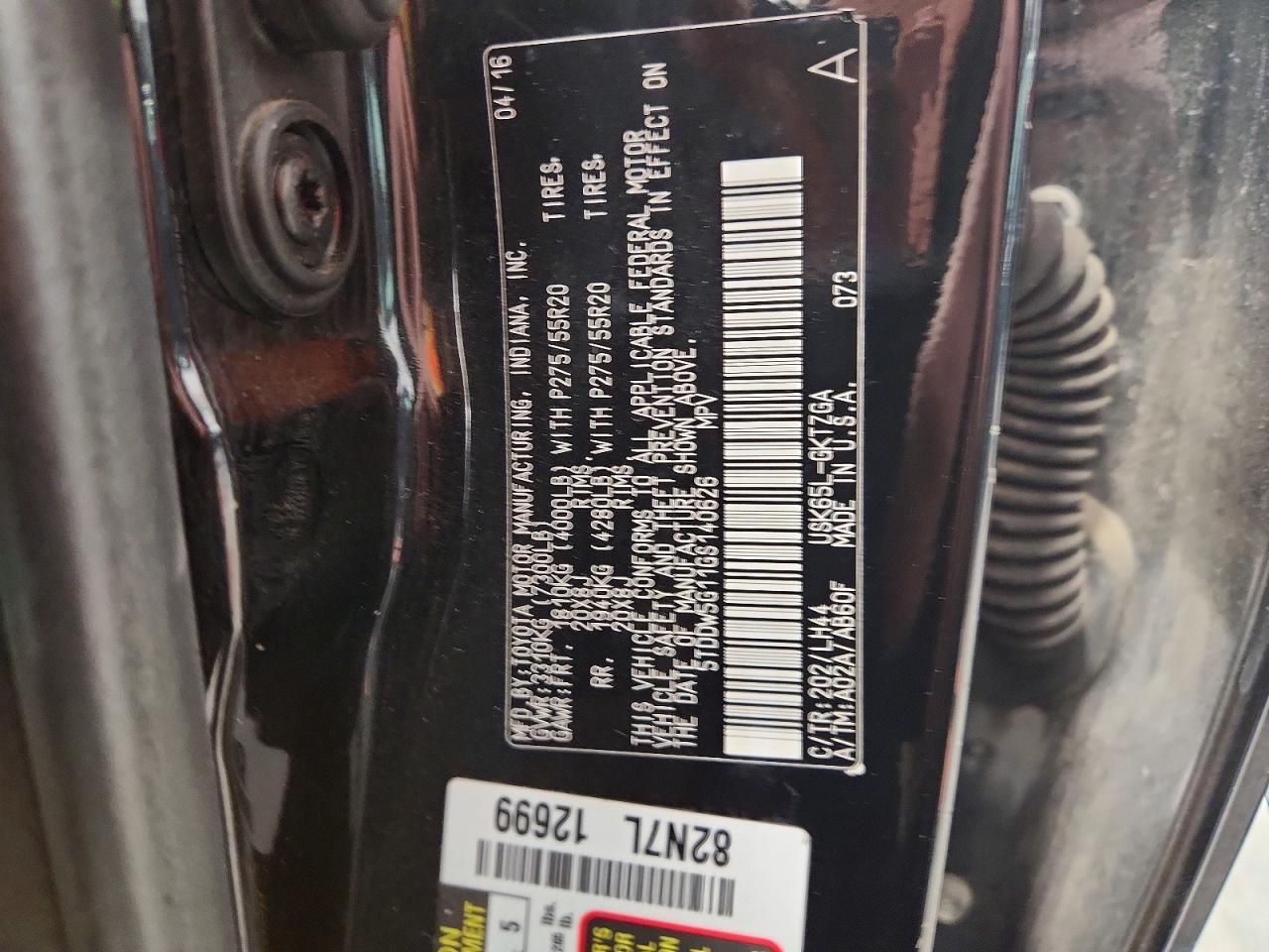 Toyota Sequoia Platinum