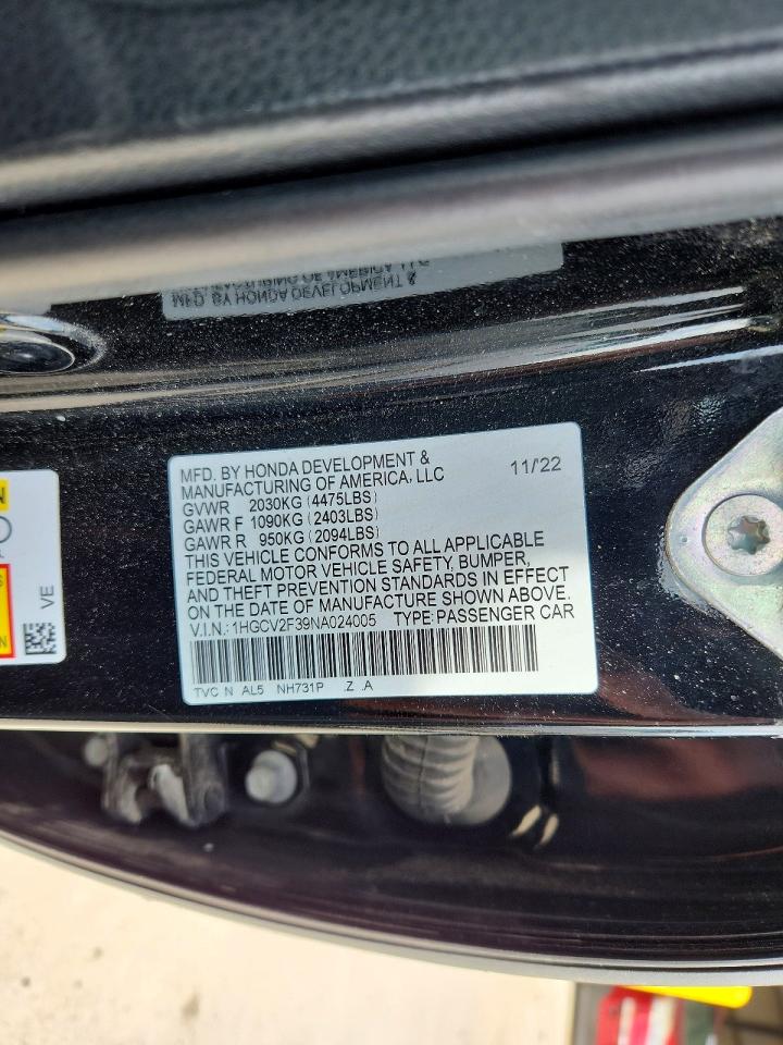 Honda Accord Sport