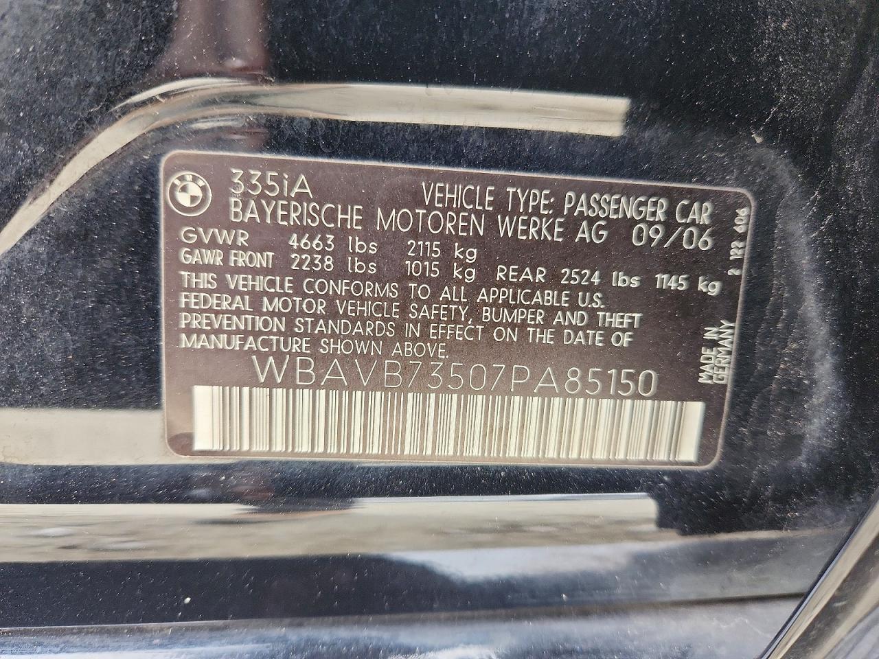 BMW 3 Series I