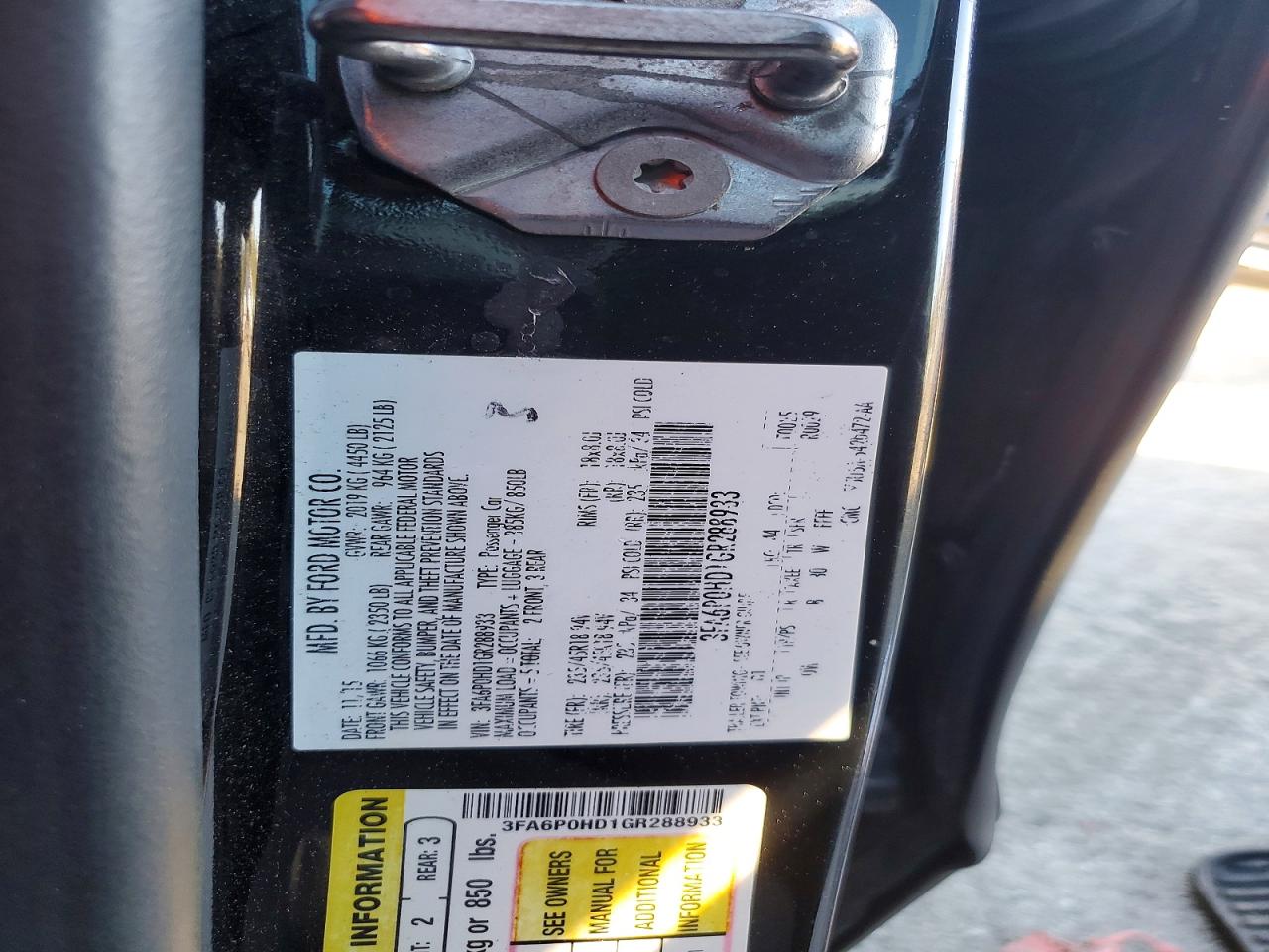 Ford Fusion Se