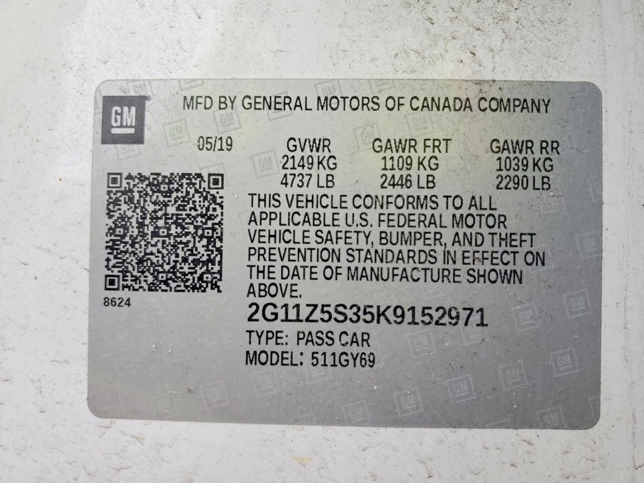 Chevrolet Impala Lt