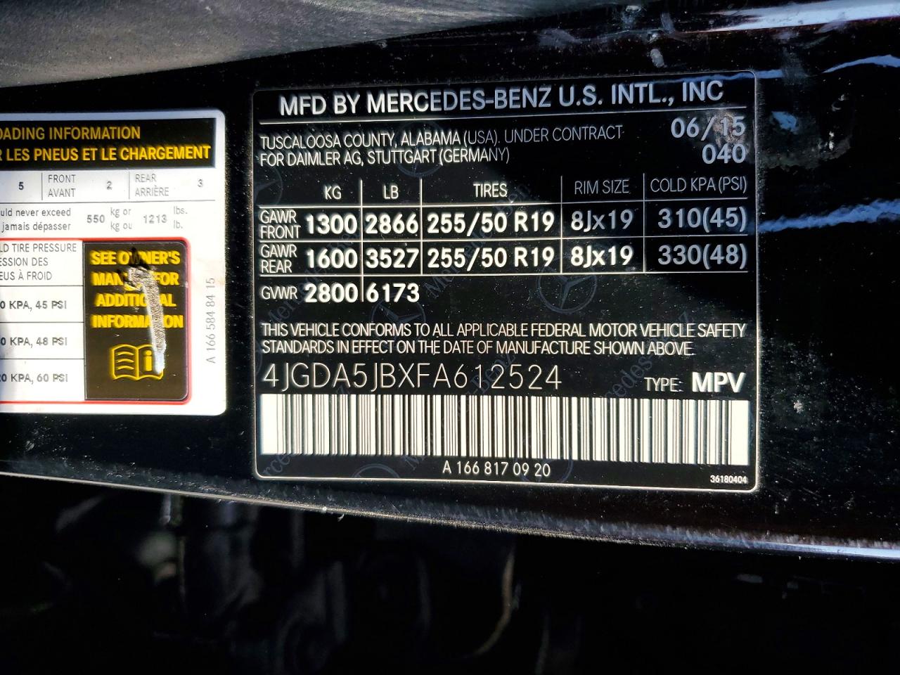 Mercedes-Benz M-Class 350
