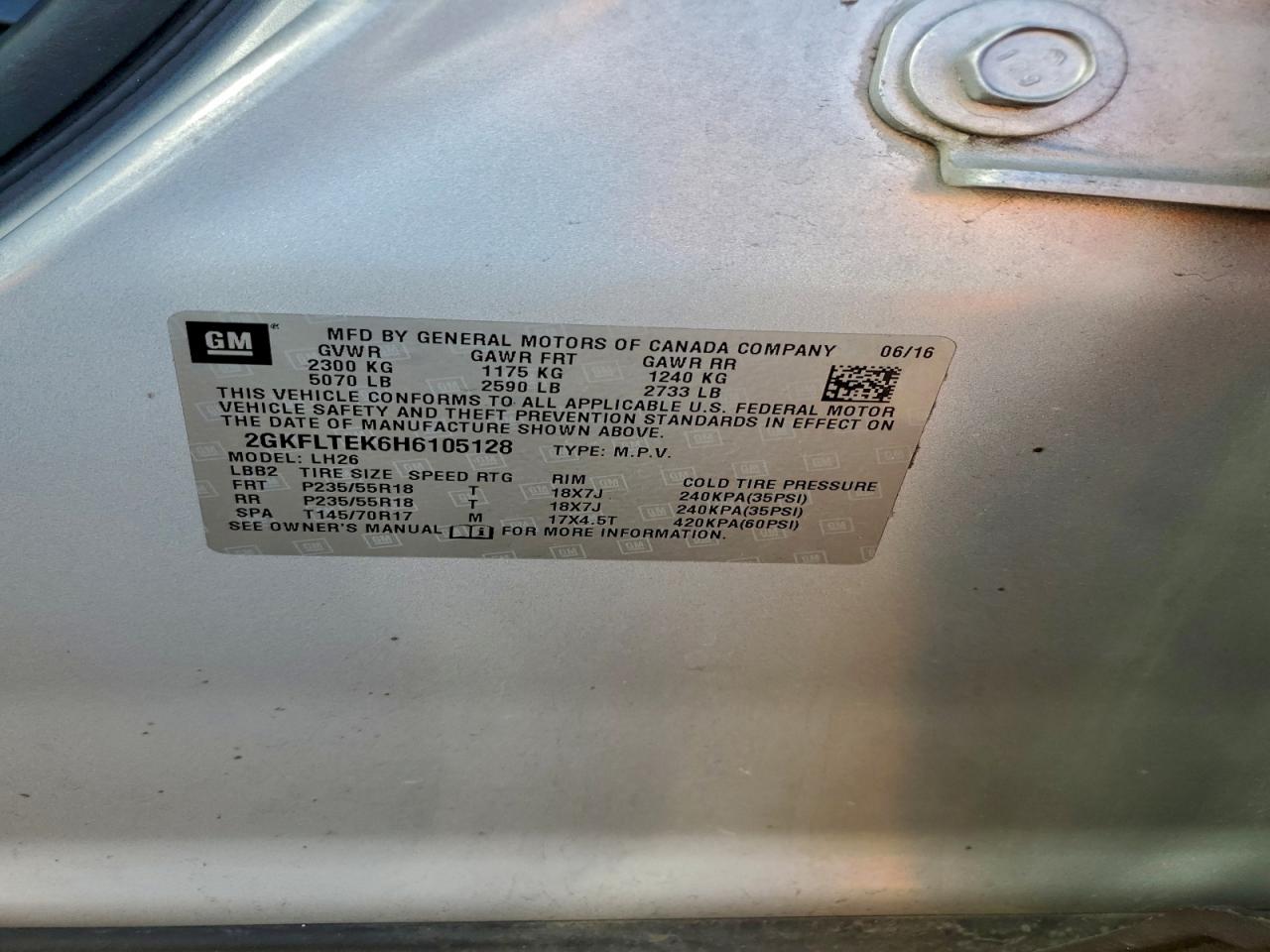 GMC Terrain Sle