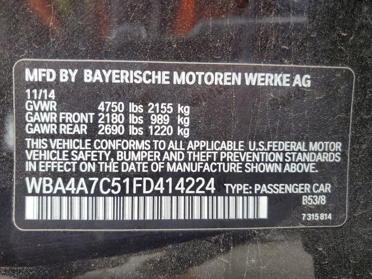 BMW 4 Series Xi Gran Coupe
