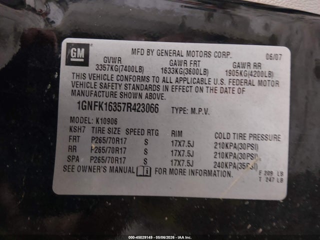 Chevrolet Suburban 1500 Ls