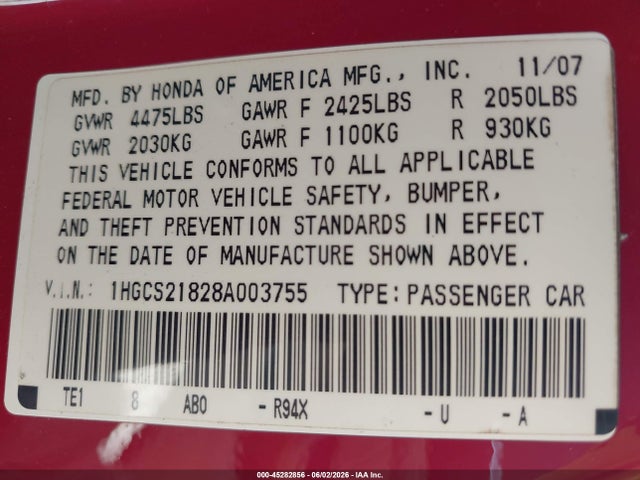 Honda Accord 3.5 Ex-l