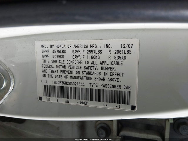 Honda Accord 3.5 Ex-l