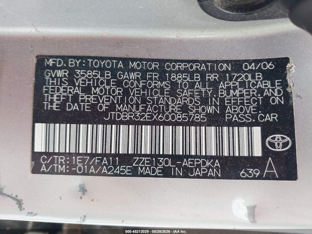 Toyota Corolla Ce
