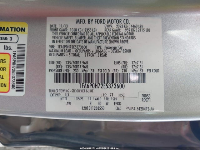 Ford Fusion Se