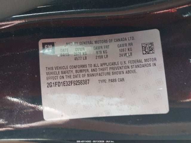 Chevrolet Camaro 1lt