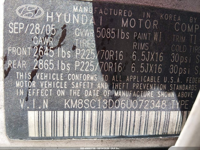 Hyundai SANTA FE Gls