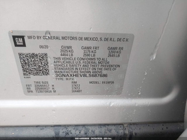 Chevrolet Equinox Fwd Ls
