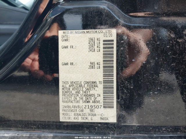 Nissan Altima S Fwd