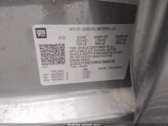 Chevrolet Silverado 1500 4wd  Short Bed Lt