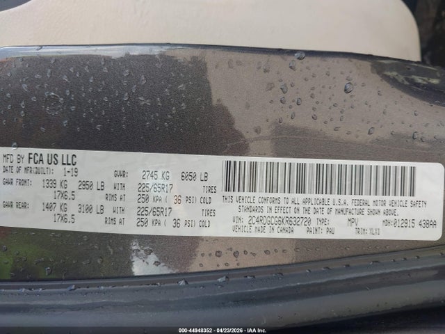 Dodge Grand Caravan Sxt