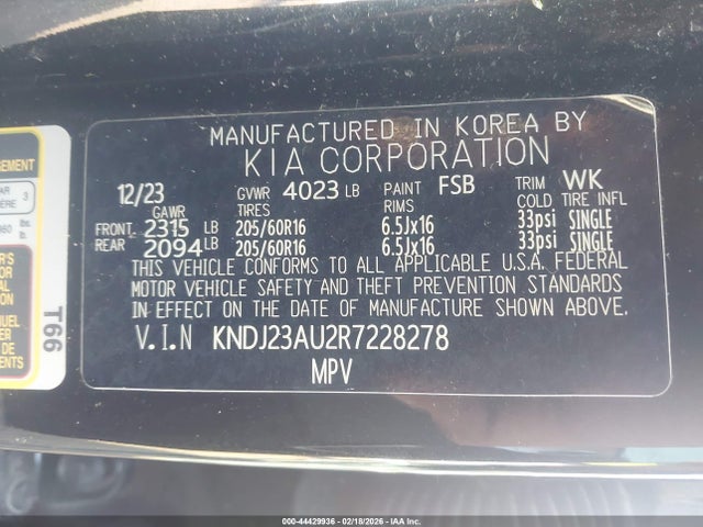Kia Soul Lx