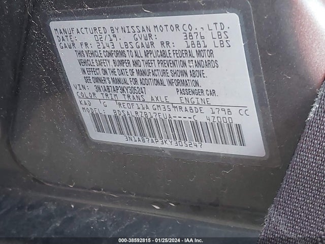 Nissan Sentra Sr