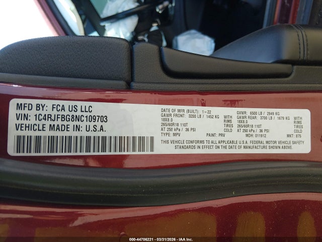 Jeep Grand Cherokee Limited 4x4