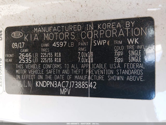 Kia Sportage Ex