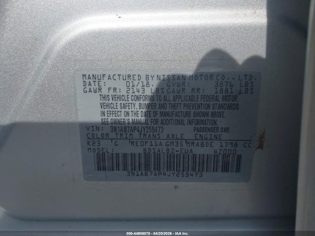 Nissan Sentra S